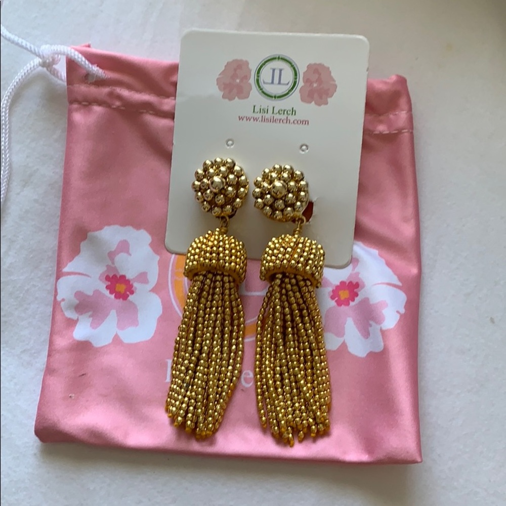 Lisi Lerch Gold Clip On Earrings